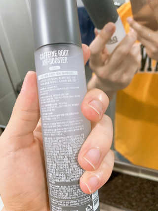 다슈코리아 다슈 볼륨 카페인 파워 에어부스터 120ml — 4점을 준 리뷰어가 2019년 6월 올린 사용 사진