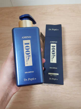 닥터펩티 아미노 100K 프리미엄 샴푸 500g — 4.67점을 준 리뷰어가 2018년 6월 올린 사용 사진