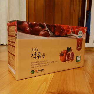 [하이헬스] 정말 진하고 맛있는 유기농 석류즙 30포 — 4.5점을 준 리뷰어가 2019년 11월 올린 사용 사진