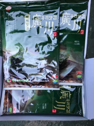 광천우리맛김 파래향 듬뿍, 바삭한 광천우리파래김 6매10봉 — 5점을 준 리뷰어가 2018년 6월 올린 사용 사진