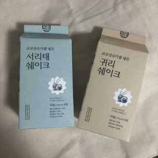 [착한습관]건강한 한끼, 귀리 쉐이크와 서리태 쉐이크 — 4.5점을 준 리뷰어가 2019년 7월 올린 사용 사진
