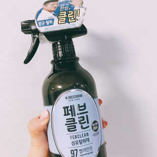 더블유드레스룸 페브클린 500ml — 4.83점을 준 리뷰어가 2018년 8월 올린 사용 사진