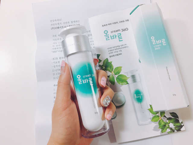 올바른크림360 리뷰 사진