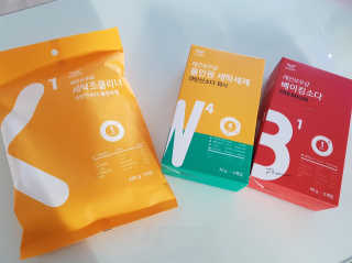 레인보우샵 올인원세탁세제,베이킹소다 스틱포6개입+세탁조클리너 — 5점을 준 리뷰어가 2018년 3월 올린 사용 사진