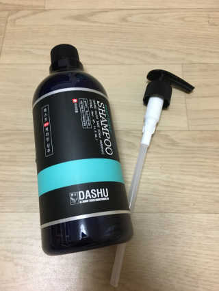 다슈코리아 다슈 데일리 패스트 한방 두피 샴푸 500ml — 4.5점을 준 리뷰어가 2017년 4월 올린 사용 사진