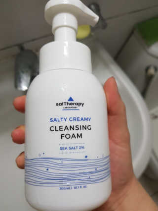 솔테라피 솔티 크리미 클렌징폼 300ml — 5점을 준 리뷰어가 2019년 4월 올린 사용 사진