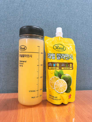 장수농가 리얼깔라만시 — 3점을 준 리뷰어가 2018년 6월 올린 사용 사진