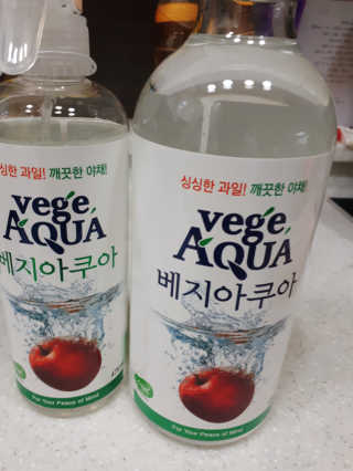 베지아쿠아 475ml + 리필 1000ml 1Set — 5점을 준 리뷰어가 2019년 9월 올린 사용 사진