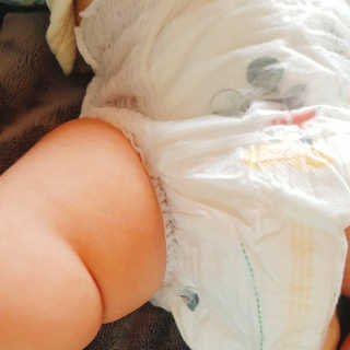 보솜이 베이비케어 팬티형 기저귀 — 5점을 준 리뷰어가 2019년 2월 올린 사용 사진