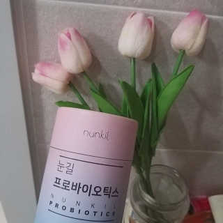 눈길 프로바이오틱스 눈길 콜라겐 프로바이오틱스 — 5점을 준 리뷰어가 2019년 11월 올린 사용 사진