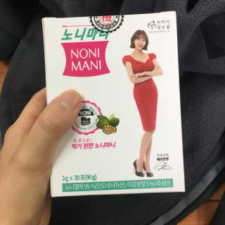 정찬우 꽐라만시 [띵보몰]건강환 습관 노니마니 스틱 1Box — 3.5점을 준 리뷰어가 2019년 4월 올린 사용 사진