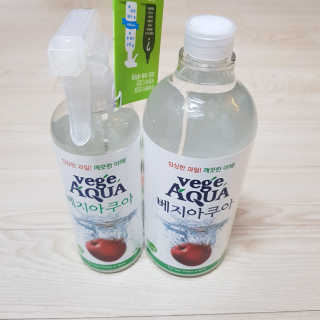 베지아쿠아 475ml + 리필 1000ml 1Set — 5점을 준 리뷰어가 2019년 8월 올린 사용 사진