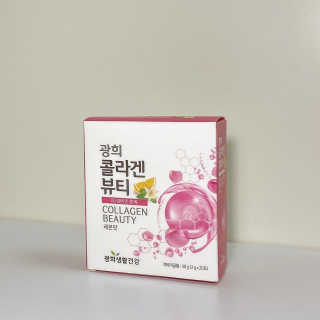 광희생활건강 광희 콜라겐뷰티 — 3.5점을 준 리뷰어가 2020년 3월 올린 사용 사진