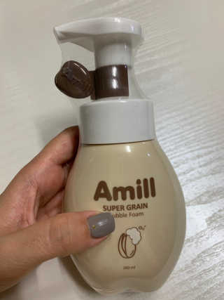 에이밀 슈퍼 그레인 버블 폼 200ml — 3점을 준 리뷰어가 2019년 9월 올린 사용 사진