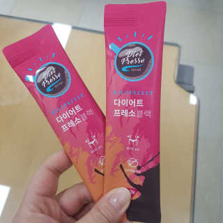 프리미엄 다이어트커피,  쓰리케어 다이어트프레소 — 4.33점을 준 리뷰어가 2019년 2월 올린 사용 사진