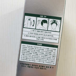 다슈코리아 다슈 데일리 안티 헤어로스 허브 헤어토닉 150ml — 4.5점을 준 리뷰어가 2019년 10월 올린 사용 사진