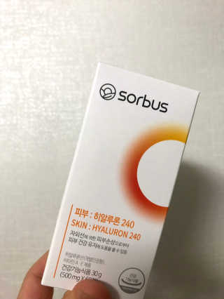 소버스 히알루론산 240 — 4.5점을 준 리뷰어가 2019년 12월 올린 사용 사진