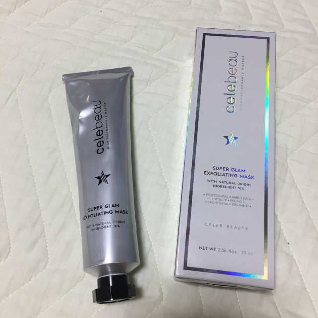 셀레뷰 슈퍼 글램 엑스폴리에이팅 마스크 리뷰 사진