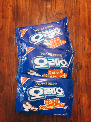 오레오 분쇄쿠키 — 4점을 준 리뷰어가 2016년 9월 올린 사용 사진