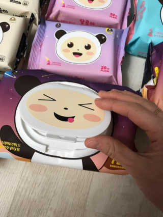 달곰이 물티슈 — 5점을 준 리뷰어가 2019년 3월 올린 사용 사진