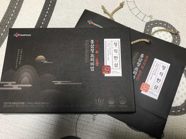 정직한삼 정성가득 6년근 홍삼정 프리미엄 리뷰 사진