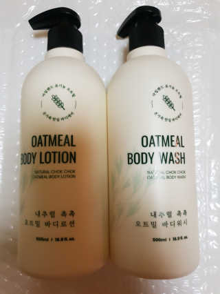 (주)에네스티 내추럴 촉촉  오트밀 바디로션 500ml — 5점을 준 리뷰어가 2020년 1월 올린 사용 사진