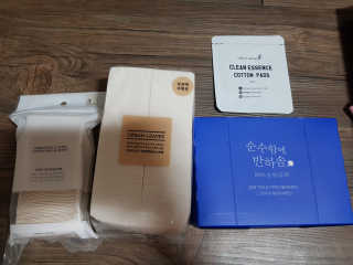 어반리브즈 프리미엄 화장솜 트라이얼 SET — 5점을 준 리뷰어가 2019년 8월 올린 사용 사진