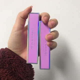 [블랙루즈] 에어 핏 벨벳 틴트 시즌2 中 택1+랜덤1 — 3.5점을 준 리뷰어가 2018년 10월 올린 사용 사진