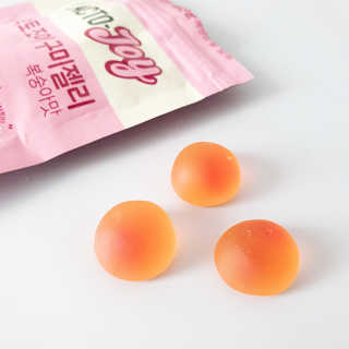 락토조이 구미젤리 복숭아맛 — 5점을 준 리뷰어가 2019년 8월 올린 사용 사진