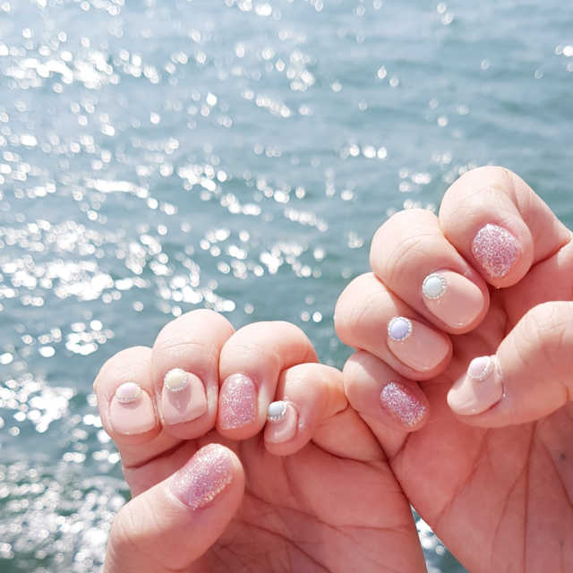 [라비르살롱] 기본케어 + 젤네일 리뷰 사진