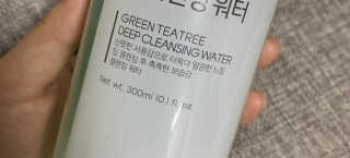 (주)에네스티 그린 티트리 딥 클렌징 워터 300ml — 4점을 준 리뷰어가 2019년 11월 올린 사용 사진