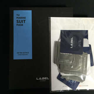 레이블옴므-labelhomme 레이블옴므 티유 마린 슈트 마스크팩(5EA) — 4.5점을 준 리뷰어가 2018년 1월 올린 사용 사진