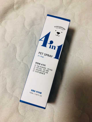 강아지스토리 포인원 모이스처 미스트 100ml — 5점을 준 리뷰어가 2018년 10월 올린 사용 사진