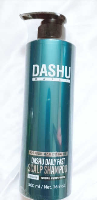 다슈코리아 다슈 데일리 패스트 한방 두피 샴푸 500ml — 3.5점을 준 리뷰어가 2020년 2월 올린 사용 사진