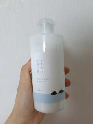 라운드랩 1025 독도 로션 200ml — 5점을 준 리뷰어가 2018년 1월 올린 사용 사진