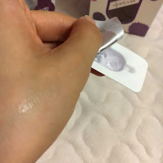 야시엔코 앰플수면팩 퍼플 — 4.17점을 준 리뷰어가 2018년 7월 올린 사용 사진