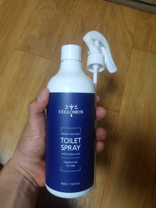 셀로몬 토일렛 스프레이 500ml — 4.83점을 준 리뷰어가 2018년 5월 올린 사용 사진