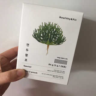 헬씨앤핏 디톡스와 변비에 탁월한 연두함초. 천연변비약으로 유명 — 4점을 준 리뷰어가 2020년 1월 올린 사용 사진