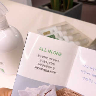 마무니아 패브릭 앤 홈리프레셔 + 5종 키트 — 5점을 준 리뷰어가 2019년 9월 올린 사용 사진