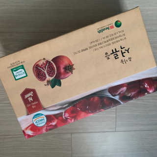 [하이헬스] 정말 진하고 맛있는 유기농 석류즙 30포 — 5점을 준 리뷰어가 2019년 11월 올린 사용 사진