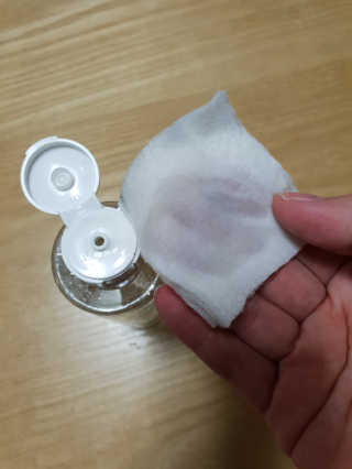[더메디닥터] 글리셜 미셀라 클렌징 워터 — 5점을 준 리뷰어가 2019년 3월 올린 사용 사진