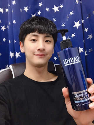 다슈코리아 다슈 데일리 단백질 한방 두피 골드 샴푸 500ml — 4점을 준 리뷰어가 2019년 1월 올린 사용 사진