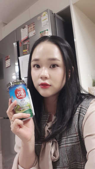마이카페라떼 말차 아몬드브리즈 7개입 — 5점을 준 리뷰어가 2019년 11월 올린 사용 사진