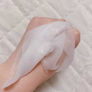 메이베나 1일 1팩 뽑아쓰는 마스크팩 — 5점을 준 리뷰어가 2019년 2월 올린 사용 사진