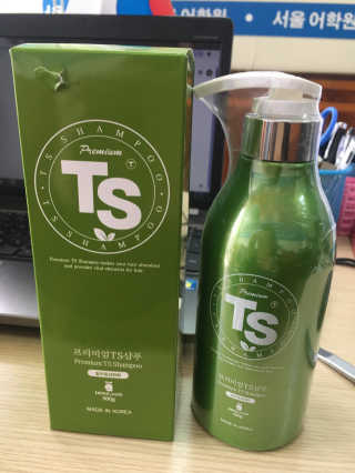 프리미엄 TS 샴푸 — 5점을 준 리뷰어가 2019년 1월 올린 사용 사진