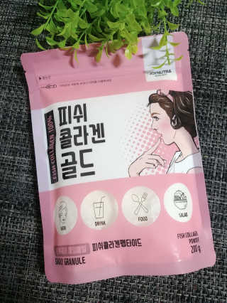 조이뉴트라 피쉬콜라겐골드 — 4.67점을 준 리뷰어가 2018년 8월 올린 사용 사진