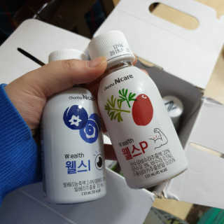 천호엔케어 간편하게 마시는 헬시 드링크, 웰스 — 5점을 준 리뷰어가 2018년 11월 올린 사용 사진