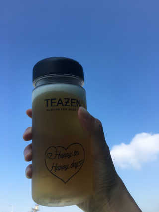 티젠 레몬밤 + 마이보틀 — 4.5점을 준 리뷰어가 2018년 7월 올린 사용 사진