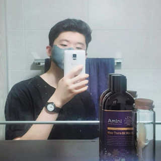 아미니 비노테라 오일워시 400ml 대용량 — 5점을 준 리뷰어가 2018년 12월 올린 사용 사진