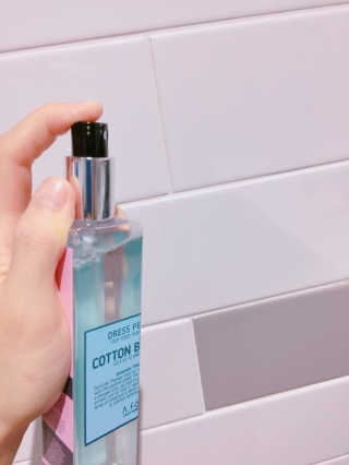 어파티 드레스퍼퓸 120ml 코튼블러썸 — 4.67점을 준 리뷰어가 2018년 8월 올린 사용 사진